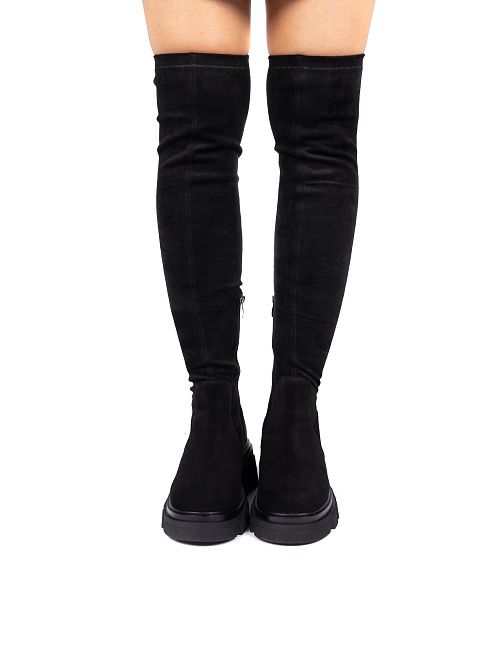 H687TBM-Q6010-1 Сапоги женские черный 365 