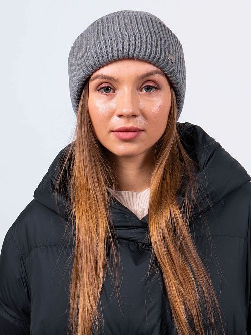 ЗЕТА Шапка женская кофейный MISKORKI 