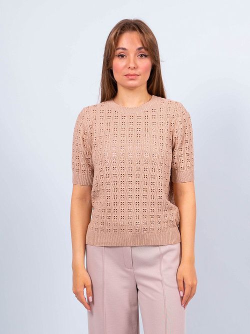 ЕВ30155 Джемпер женский бежевый VERY NEAT 