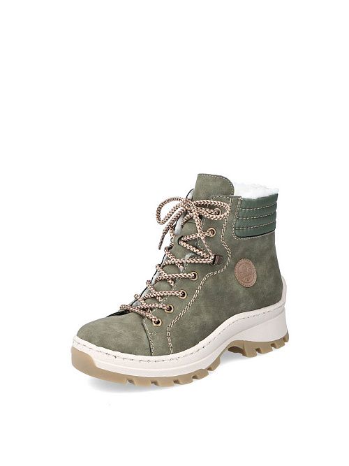 X9334/54 Ботинки женские зеленый Rieker 