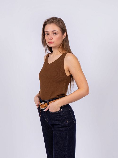 70235 Топ женский коричневый NAVI  