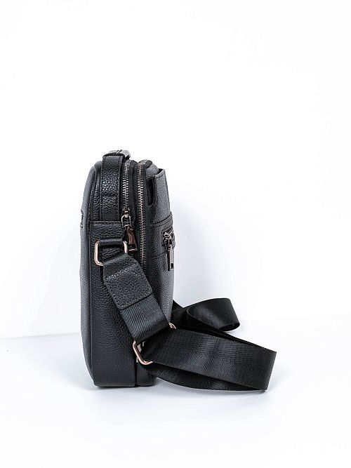 114-616-11-4 Сумка мужская черный Portofiano 