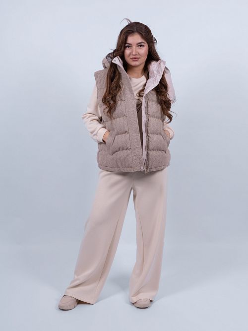 374749141B Костюм тройка женский бежевый PHARDI 