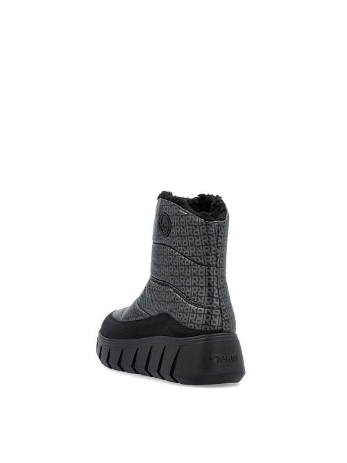 Y3552/00 Дутики женские черный Rieker 