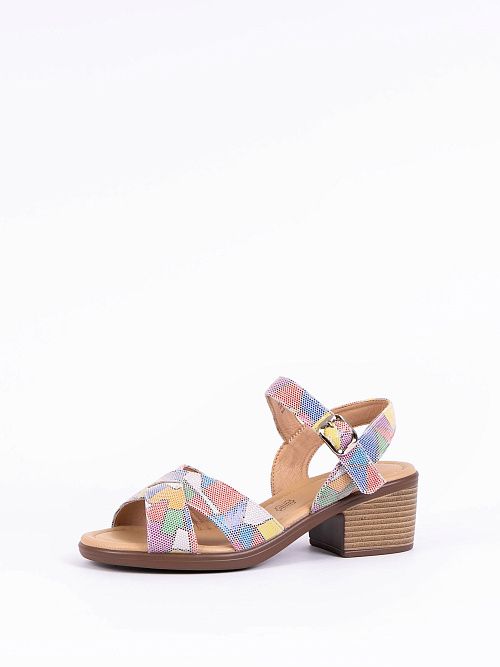 XJU-51377-6Y-KP Босоножки женские разноцветный Madella 