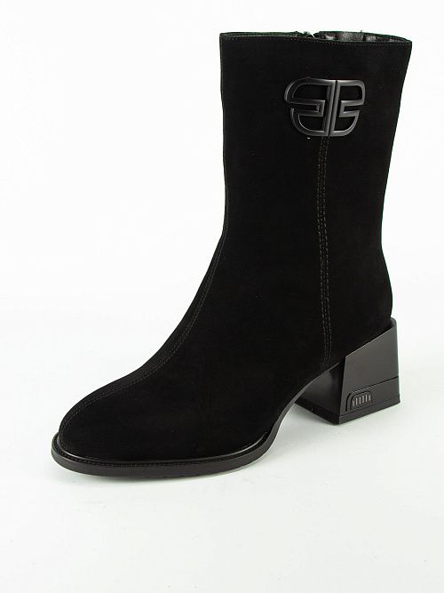 NAW23-BCLM1-118-C(M) Полусапоги женские черный Covani 