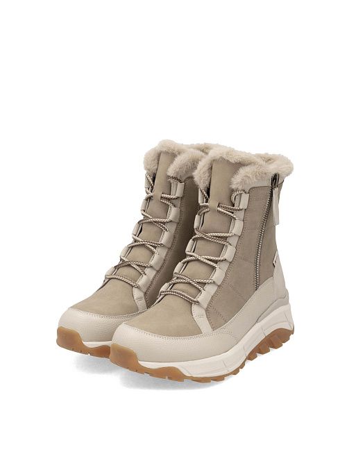 W0071/20 Ботинки женские бежевый Rieker 