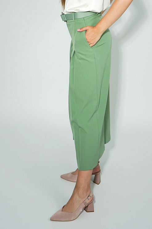 9013 Брюки женские зеленый VANGELIZA 