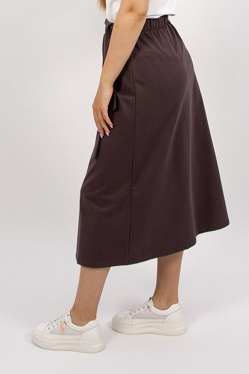 ЕВТ7011 Юбка женская коричневый VERY NEAT 