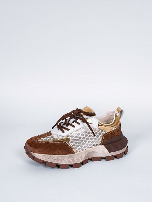 AMK-RA-278-1 Полуботинки женские коричневый 365 