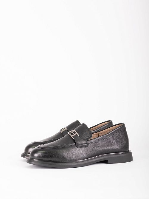 AS323-M222-17 Туфли женские натуральная кожа черный 365 