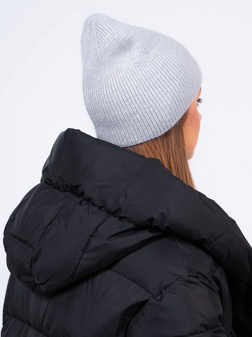 МИШЕЛЬ Шапка женская серый ELITE LINE 