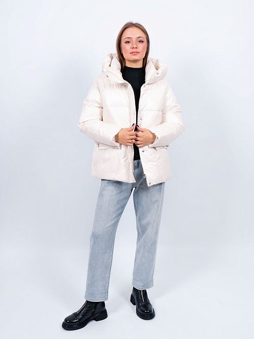 GWD4613I-G212 Куртка женская белый ICEbear 