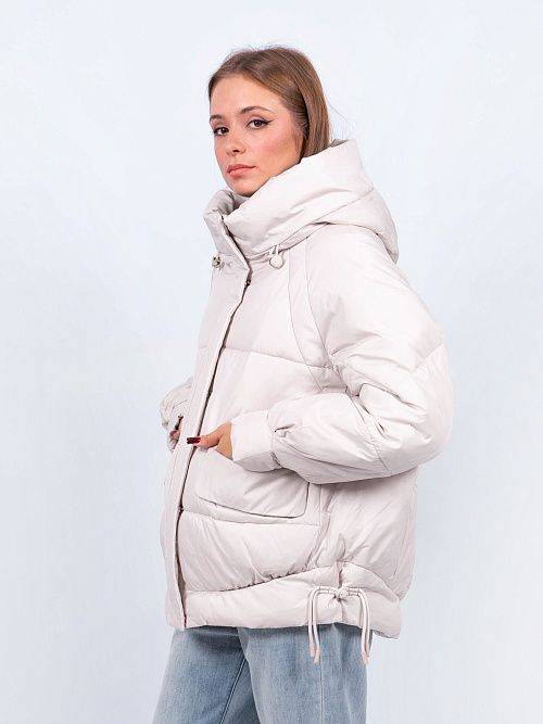 GWD4575I-G625 Куртка женская бежевый ICEbear 