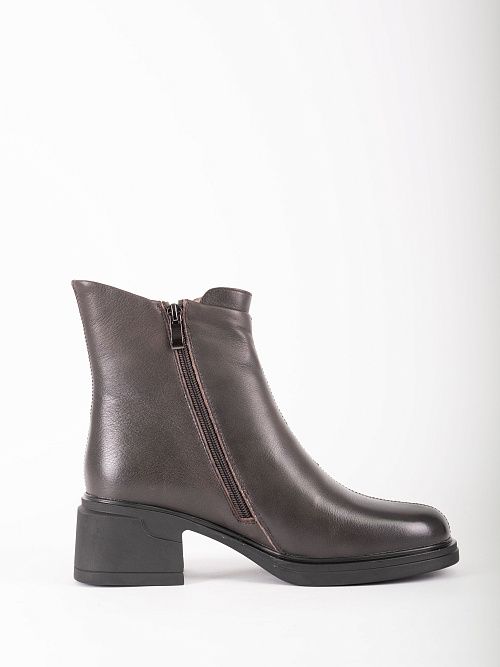 JA246-H1501-4ZM Ботинки женские натуральная кожа коричневый 365 