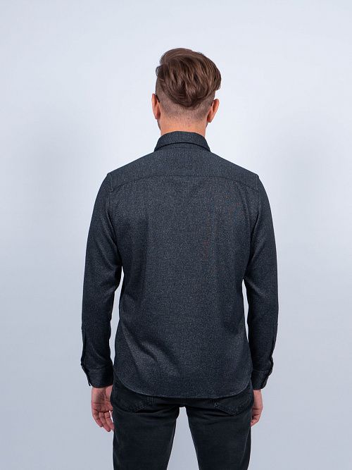 820-1325.O499.Y000.L.B0301 Рубашка мужская серый LUXOR 