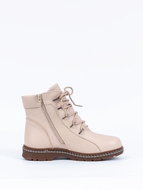 RD882082(L) beige Ботинки женские молочный Covani 